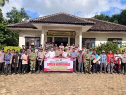 Sinergi Jaga Keamanan Wilayah, Polsek Abung Tengah Gelar Apel Sabuk Kamtibmas