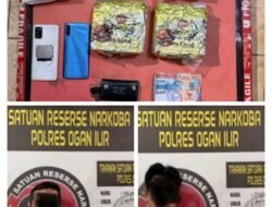 Intersep Intelijen Presisi, Polres Ogan Ilir gagalkan  4 Kg Sabu  Yang Diduga Akan Beredar di Sumsel