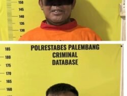 Dua Pria Bersenpi dan Bersajam Diamankan dalam Satu Operasi Patroli Dini Hari di Kertapati Palembang