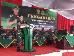 Bangga Jadi Generasi Pertama, Pangdam II/Swj Motivasi Prajurit Yon TP 948/KSS