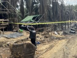 Polda Sumsel KomitmenTindak Tegas Aktivitas Sumur Minyak Ilegal Pasca Kebakaran di Muba