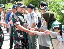 Ini Ungkapnya Danrem 044/Gapo, saat hadiri Tanam Padi di Lahan CSR Desa Teluk Muba.