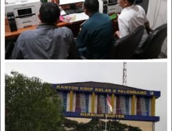 Penyidik Kejati Sumsel Menggeledah KSOP Kelas 1 Palembang Tempat Saksi YK Dan B Bekerja