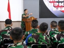 Penutupan Bimtek Yonif TP Jajaran Korem 044/Gapo, Awal Pengabdian Lebih Baik di Lapangan