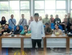 Usai Resmi Jabat Dirut Perumda Tirta Musi Palembang, Ir Teddy Andrean ST IPM Silaturahmi Dengan Awak Media