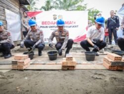 Polda Sumsel Bedah 37 Rumah Warga Sambut Hari Bhayangkara 2026