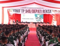 Danrem 044/Gapo Dampingi Kunker Pangdam II/Swj Tinjau Yon TP 949/Depati Reksa di OKI