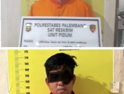 Dua Begal Spesialis Tas di Palembang Berhasil Ditangkap Tim Opsnal Pidum