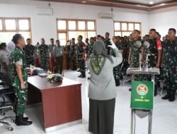 Bimtek Pertanian Resmi Dibuka, Tingkatkan Keterampilan Prajurit Yon TP