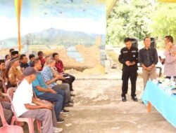 Tingkatkan Pelayanan, Polres Lampung Utara Sosialisasikan Layanan Call Center 110 Kepada Masyarakat