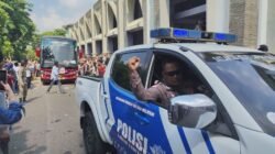 Polres Lampung Utara Kawal Jamaah Haji 1447 H Kloter JKG 15 ke Asrama Haji Bandar Lampung