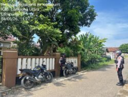 Jaga Kamtibmas, Sat Samapta Polres Lampung Utara Tingkatkan Patroli R2