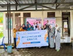 Peringati HUT IBI ke-75, IBI Ranting Pengumbuk Gelar Baksos Kesehatan di Desa Lebung Rantau Bayur