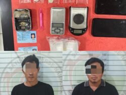 Terlibat Kasus Narkotika, Dua Pelaku Diamankan Polres Lampung Utara