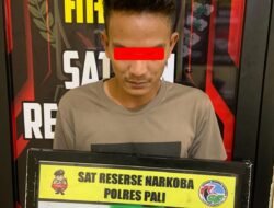 Satresnarkoba Polres PALI Tangkap Terduga Pengedar Sabu Dengan Barang Bukti 20,20 Gram