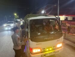 Ciptakan Situasi Kondusif, Polsek Talang Ubi Intensifkan KRYD Malam Hari