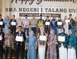 Wakapolsek Talang Ubi Hadiri Kelulusan 282 Siswa SMA N 1 Talang Ubi