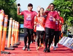 Sukseskan HUT Bhayangkara ke-80, Polres Banyuasin Gelar Fun Run Diikuti 1.000 Peserta