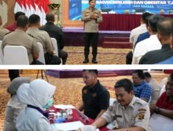 Wujudkan SDM Polri Unggul, Polda Sumsel Gelar Pemeriksaan Kesehatan Personel Obesitas