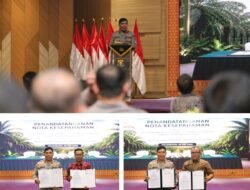 Antisipasi Dini Karhutla 2026, Wakapolda Sumsel Teken MoU Pengamanan Hutan