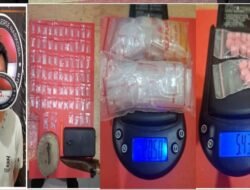 Penggerebekan di Madang Suku II, Polres OKU Timur Amankan Bandar dan Barang Bukti Narkotika