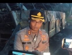 Kapolres Muratara Update Penanganan Laka Muratara: Tim DVI Identifikasi Korban Terbakar Bus ALS dan Truk Tangki