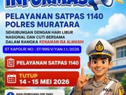 Pelayanan Satpas 1140 Polres Muratara Tutup 14-15 Mei 2026, Perpanjangan SIM Bisa Dilakukan 18 Mei