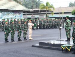 Korem 044/Gapo Gelar Upacara 17-an, Kasad Tekankan Efisiensi dan Ketahanan Nasional