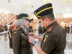 Dr Vanny Yulia Eka Sari SH MH Salah Satu Dari 11 Orang Yang Dilantik Dan Diambil Sumpah Jabatan Baru di Kejati Sumsel