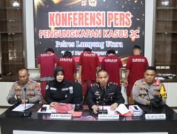 Sepekan Gelar KRYD, Jajaran Polres Lampung Utara Ringkus 5 Pelaku Kejahatan