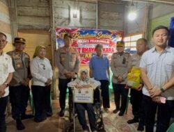 Sambut Hari Bhayangkara ke-80, Polres Prabumulih Hadir untuk Lansia, Anak Yatim, dan Warga Kurang Mampu