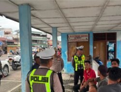Satlantas Polres PALI Gelar Polisi Bebusek 2026, Edukasi Keselamatan Berlalu Lintas kepada Masyarakat