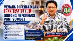 Menang di Pengadilan, Riza Fahlevi Dorong Reformasi PGRI Sumsel