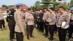 Tingkatkan Disiplin dan Profesionalisme Personel, Si Propam Polres Lampung Utara Gelar Gaktibplin