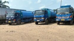 Satreskrim Banyuasin Gagalkan 3 Mobil Tangki Berplat Jambi Diduga Pengangkutan Minyak llegal, Dirumah Makan Magelang Kayuara Kuning