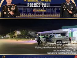 Satlantas Polres PALI Gelar Patroli Subuh, Antisipasi Gangguan Kamtibmas dan Kejahatan 3C