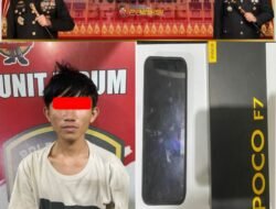 Satreskrim Polres PALI Ungkap Kasus Pencurian Handphone, Terduga Pelaku Ditangkap di Pelabuhan