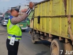 Siaga Akhir Pekan, Sat Lantas Polres Banyuasin Intensifkan “Strong Poin” Antisipasi Kendaraan macet dan Lakalantas