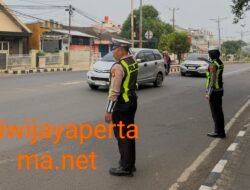 Pam Rawan Pagi, Bukti Nyata Pelayanan Personel Polres Lampung Utara kepada Masyarakat