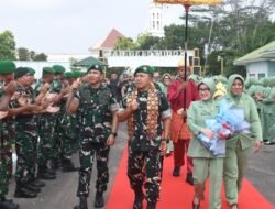 Danrem 044/Gapo Beri Pengarahan di Kodim 0430/Banyuasin, Beri Pesan Jaga Keharmonisan Keluarga