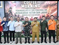 Coffee Morning Korem 044/Gapo, Wujudkan Kolaborasi Penanggulangan Karhutla di Sumsel