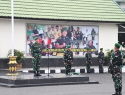 Melalui Upacara Bendera, Korem 044/Gapo Tanamkan Disiplin dan Jiwa Nasionalisme