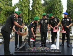 Kenang Jasa Para Pahlawan, Ziarah Rombongan Warnai HUT ke-45 Korem 044/Gapo