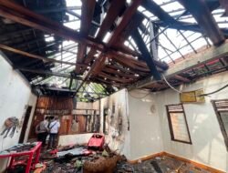 Diduga Dibakar Mantan Menantu, Rumah Warga di PALI Ludes Dilalap Api