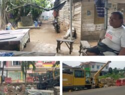 Tanpa Papan Proyek dan Diduga Sebabkan  Air Sumur Warga Bau, Pemasangan Jaringan Pipa Air Bersih di Jalan Sako Menjadi Sorotan Publik