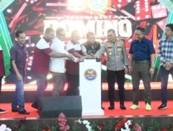 Semarak HUT ke-45 Korem 044/Gapo, Tournament Domino Satukan TNI dan Masyarakat