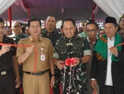 Kepedulian Ditebarkan Dan Hadir Untuk Masyarakat, Danrem 044/Gapo Resmikan Masjid Ponpes Madrasatul Qur’an