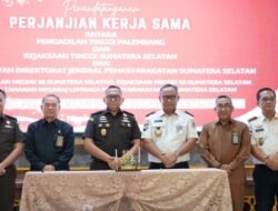 Tiga Instansi Terkait, Resmi Tandatangani Perjanjian Persidangan Secara  Eletronik