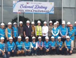 Wapres Didampingi Gubernur Dan Walikota, Tinjau Proyek Pembangunan Pabrik PSEL di Kota Palembang