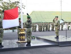 Upacara 17-an Korem 044/Gapo, Momentum Memperkuat Disiplin, Loyalitas, dan Pengabdian
